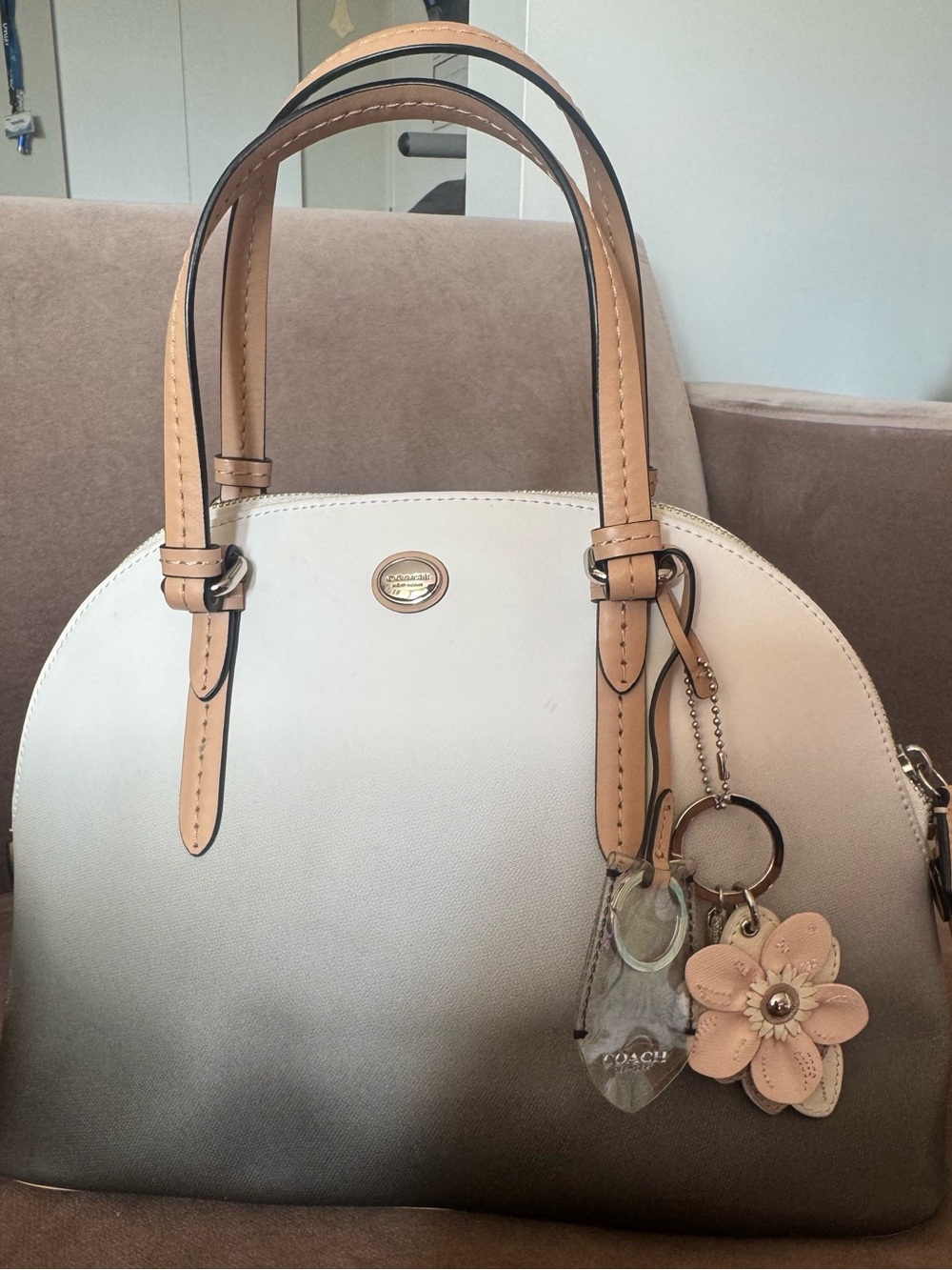 Coach Peyton Cora Domed Satchel
